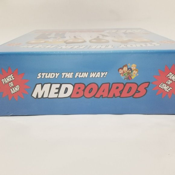 Medical Boards Exam Game MedBoards Board Game A New Way To Study NEW/SEALED - Picture 3 of 5